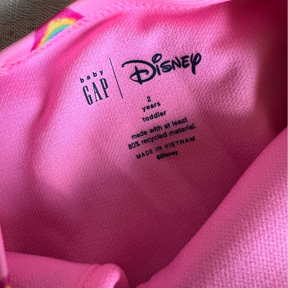 Baby Gap Disney Minnie Mouse Swimsuit Pink with Ruffles - 2 years - Picture 3 of 3